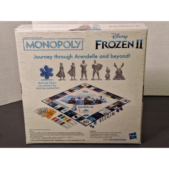Hasbro Monopoly: Disney Frozen 2 Board Game - E5066 - Picture 5 of 9
